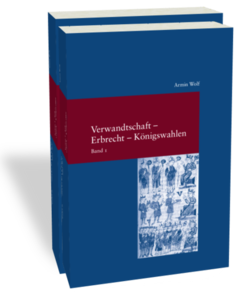 Verwandschaft - Erbrecht - Königswahlen
7 neue und 26 aktualisierte Beiträge mit 139 Tafeln, Synopsen, Landkarten und Abbildungen und einem Geleitwort von Eckart HenningArmin Wolf
Studien zur europäischen Rechtsgeschichte 283.1/283.2 Frankfurt am Main: Klostermann 2013