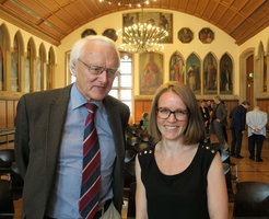 (ltr) Prof. Dr. Michael Stolleis, Dr. Nina Keller-Kemmerer