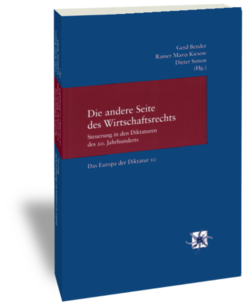 Die andere Seite des Wirtschaftsrechts
Steuerung in den Diktaturen des 20. JahrhundertsHerausgegeben von Gerd Bender, Rainer Maria Kiesow und Dieter Simon
Studien zur europäischen Rechtsgeschichte 208Das Europa der Diktatur 10Frankfurt am Main: Klostermann 2006