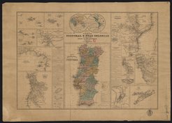 Biblioteca Nacional de Portugal / Biblioteca Nacional Digital. CASTELO BRANCO, Hugo Goodair de Lacerda, 1836-1930. Carta de Portugal e suas colonias / Coordenada por Hugo G. de Lacerda, official de cavallaria