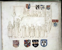 Henry VII on his deathbed