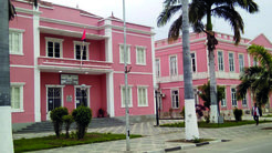Building facade of the Benguela District Court