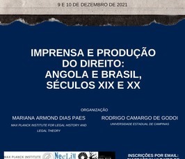 The printing press and the making of law: Angola and Brazil (19th and 20th centuries)